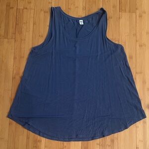 Old Navy Women's Navy Scoop Neck Tank Top